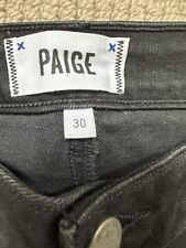 Paige black jeans for sale  LONDON
