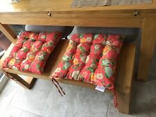 floral seat pads for sale  NOTTINGHAM