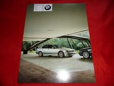 BMW Serie 5 E39 sedán 520i 525i 530i 535i 540i 520d 525d 530d folleto de 2000 segunda mano  Embacar hacia Mexico