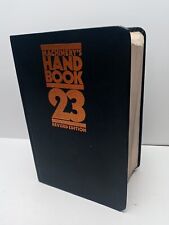 Manual de maquinaria 23 edición revisada 1989 prensa industrial ver fotos raro segunda mano  Embacar hacia Mexico