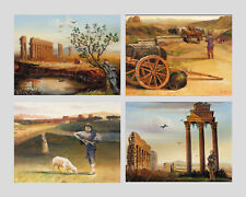 Serie quadri dipinti usato  Villalfonsina