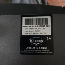 Klipsch synergy 100w for sale  Naperville