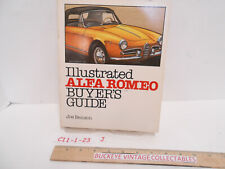 Illustrated alfa romeo for sale  Eaton