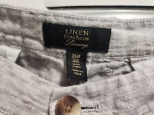 Pantalon hombre lino d'occasion  Expédié en Belgium