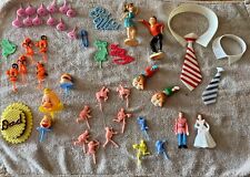 Mixed Lot of Vintage Plastic Cake/Cupcake Toppers  for sale  Shipping to South Africa