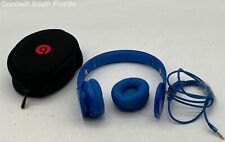 Auriculares Beats By Dr. Dre Solo HD azules con cable sobre la oreja funcionales segunda mano  Embacar hacia Argentina