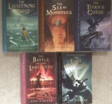 Used, Percy Jackson and the Olympians Series Set 1-5 Rick Riordan 1 2 3 4 5 PB lot  for sale  Shipping to South Africa