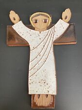Pottery cross crucifix for sale  Hilton Head Island