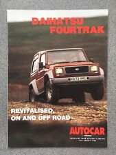 Daihatsu fourtrak 1993 for sale  HELSTON