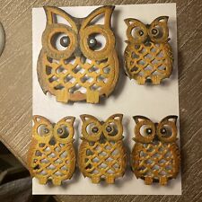 Owl trivet coaster for sale  Saint Leonard