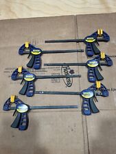 6- Irwin Tool 53006 Micro Quick-Grip Bar Clamp (4-1/4") And Spreader (8") for sale  Shipping to South Africa