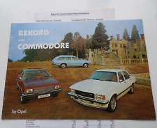 Opel rekord commodore for sale  BRIDGWATER