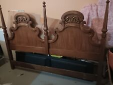 headboard antique gold finish for sale  Lawrenceville