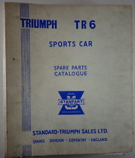 Catalogue des Pièces Triumph Tr 6 à Partir De Année Fab. 1968 comprar usado  Enviando para Brazil