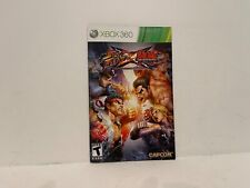 Street Fighter X Tekken Xbox 360 SOMENTE MANUAL Autêntico Original comprar usado  Enviando para Brazil