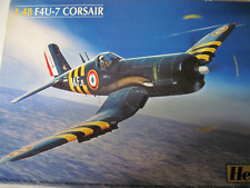 Kit de modelo de aeronave Heller 1/48 F4U-7 Corsair + conjunto de detalhes eduard comprar usado  Enviando para Brazil