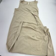 Aritzia The Group Babaton Beige Maxi Dress Side Slits Size M for sale  Shipping to South Africa