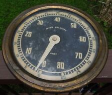 Very Large 14 Pound Antique Julien P. Friez Anemometer Air Flow Wind Gauge Meter for sale  Shipping to South Africa