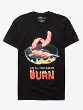 Studio Ghibli Howl's Moving Castle Calcifer May All Your Bacon T-Shirt Hot Topic for sale  Shipping to South Africa