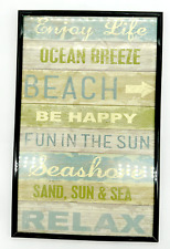 picture framed shore ocean for sale  Boulder City