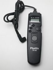 Disruptor remoto Phottix disparador remoto con temporizador para Sony Alpha y Minolta TR-80 segunda mano  Embacar hacia Argentina