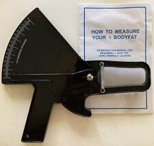 Medidor de gordura corporal Black Skinfold Caliper ~ Medidor ~ Testador com instruções comprar usado  Enviando para Brazil