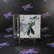 Final Fantasy VII 7 PS1 PlayStation 1 etiqueta negra mal impreso - en caja completo segunda mano  Embacar hacia Argentina