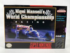 Sistema de entretenimento Nigel Mansell's World Championship Super Nintendo SNES CIB, usado comprar usado  Enviando para Brazil