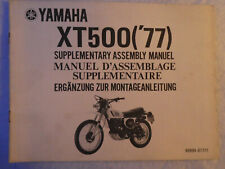 Yamaha xt500 1977 gebraucht kaufen  Wiesloch