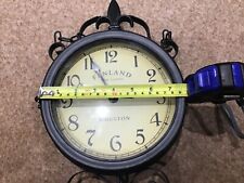 Clock double sided for sale  PLYMOUTH