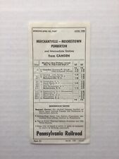 Pennsylvania railroad timetabl for sale  Fort Wayne