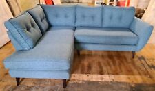 Zinc Left Hand Facing Corner Chaise In Teal RRP £1599 for sale  STOCKPORT