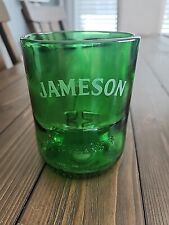 Vaso verde whisky Jameson hecho de botella vacía segunda mano  Embacar hacia Argentina