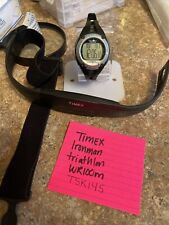 Timex Ironman Triathlon 50 voltas relógio esportivo Digi, T5K145 com alça no peito coração  comprar usado  Enviando para Brazil