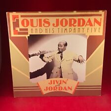 LOUIS JORDAN AND HIS TIMPANY FIVE Jivin' With Jordan 1985 UK double vinyl LP comprar usado  Enviando para Brazil