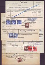 n9708/Dinamarca (10 ud.) Cartas de paquetes de ferry postal 1960-1976 segunda mano  Embacar hacia Mexico