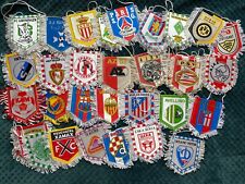 1) Pennants de futebol vintage da década de 1970 do mundo e da Grã-Bretanha pequenos: *Escolha na lista*, usado comprar usado  Enviando para Brazil