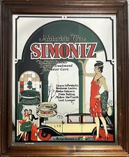 Vintage simoniz advertising for sale  Shipping to Ireland