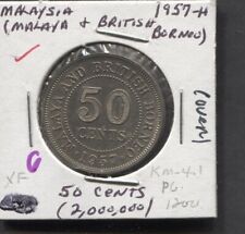1957 malaysia cents for sale  Black Mountain