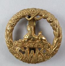 Military brass cap for sale  LONDON