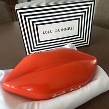 lulu guinness lips clutch for sale  NEW MALDEN