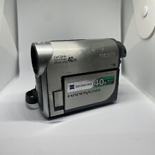 Filmadora Sony DCR-HC38 prata 2,5" tela 40x zoom óptico MiniDV Handycam comprar usado  Enviando para Brazil