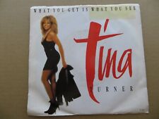 Tina Turner – What You Get Is What You See - 1987 - Capitol B-5668 7" Single Muito Bom+ comprar usado  Enviando para Brazil