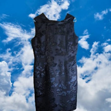 Kasper 12P Sleeveless, lined, black and blue lace overlay dress. Party, Date for sale  Shipping to South Africa