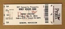 2015 randy rogers for sale  Youngstown
