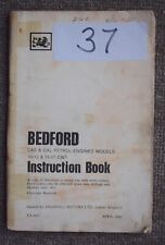 Bedford van instruction for sale  NOTTINGHAM