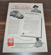 Anuncio de camión andador eléctrico Consolidated Forwarding International R Wagner 1953 segunda mano  Embacar hacia Argentina