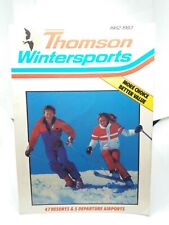 Thomson wintersports 1982 for sale  CLACTON-ON-SEA