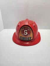 Vintage Placo Toys 1 Fire Chief Hat Firman Hat  for sale  Shipping to South Africa