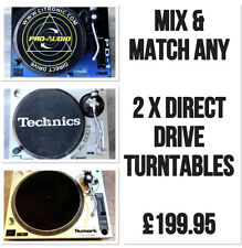 Direct drive turntables for sale  NORWICH